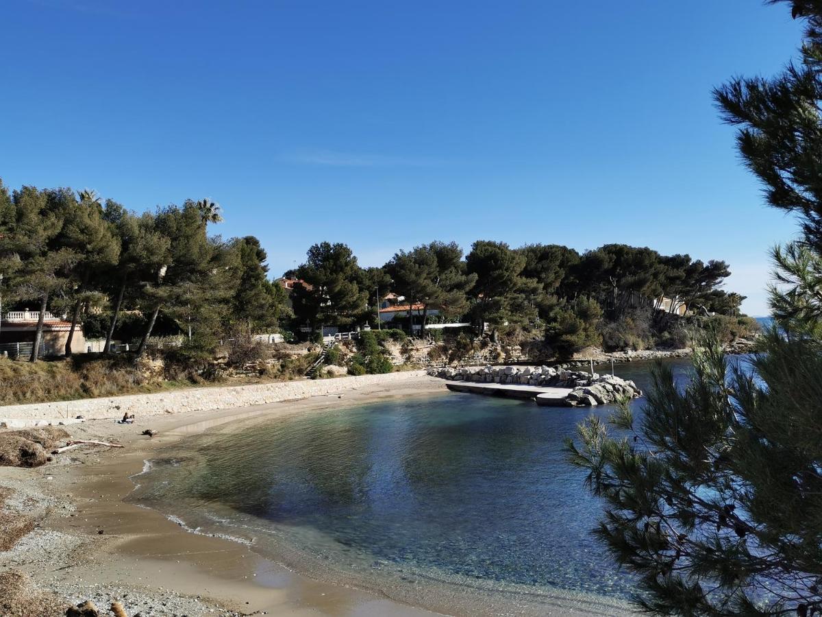 Apartamento La Terrasse Ensoleillée de Sausset - Côte Bleue Exterior foto